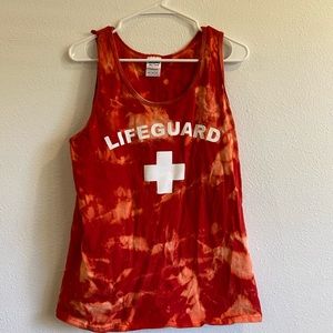 Men’s medium lifeguard tank
